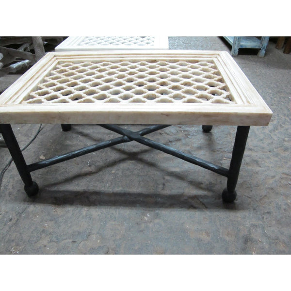 Marble Jali Coffee Table from Rajasthan