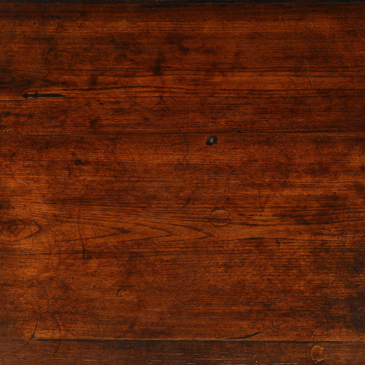 Elm Detail from a Antiques Chinese Qing Oak, Jichimu (Chicken Wing) & Elm Wood Square Coffee Table From Shanxi | Indigo Antiques