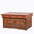 Painted & Carved Choksar - Prayer Table from Tibet