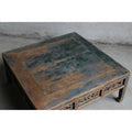 Painted Chinese Square Coffee Table From Shanxi - 19thC