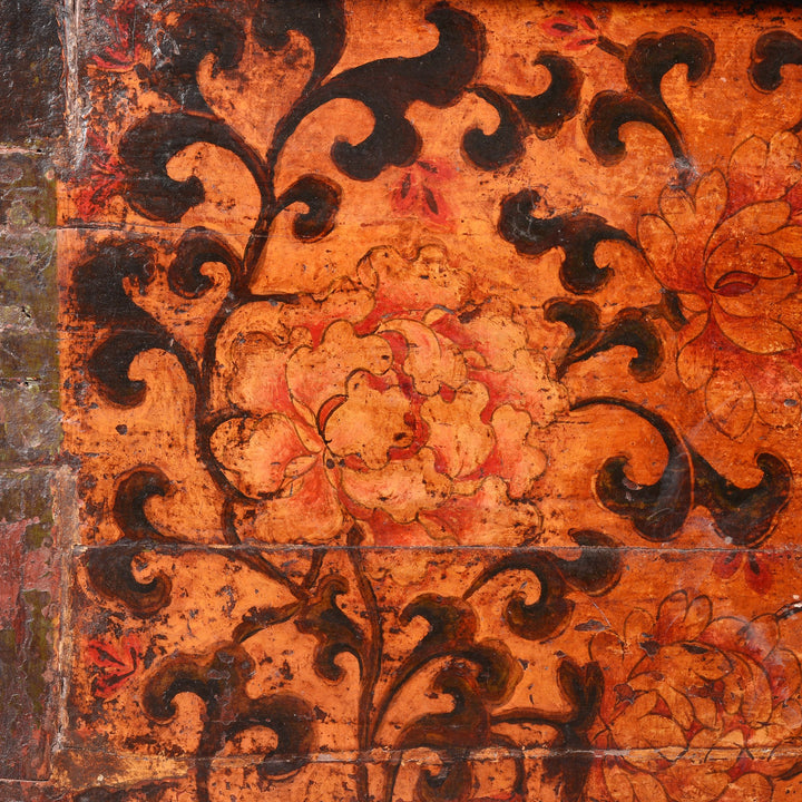 Painted Choksar From Tibet - 19thC | Indigo Antiques