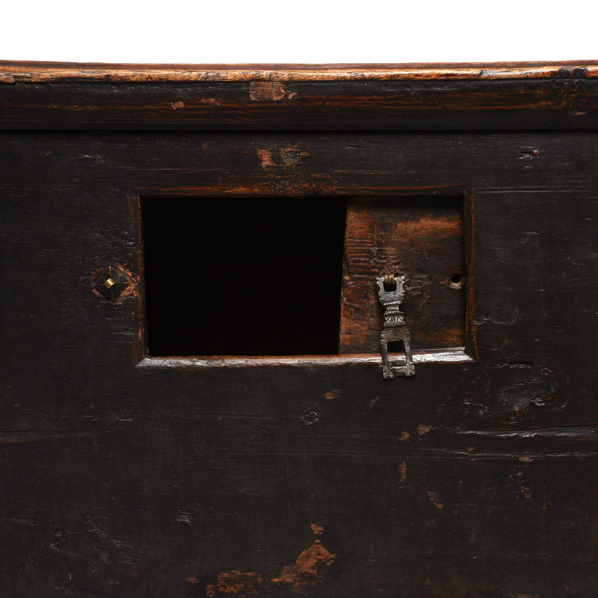 Compartment Detail Of Painted Choksar Prayer Table from Tibet - 19thC | Indigo Antiques