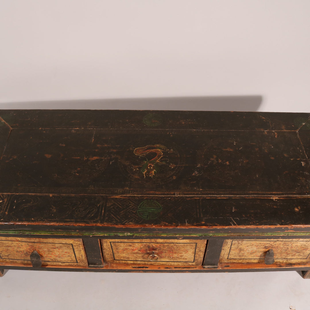 Painted Mongolian Choksar - 19thC | Indigo Oriental Antiques