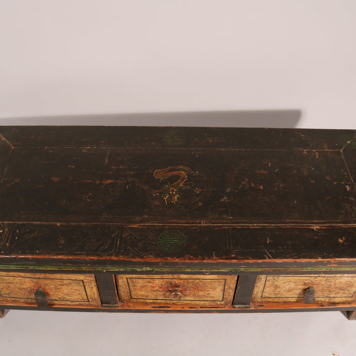Painted Mongolian Choksar - 19thC | Indigo Oriental Antiques