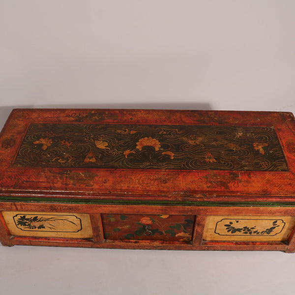 Painted Mongolian Choksar - 19thC