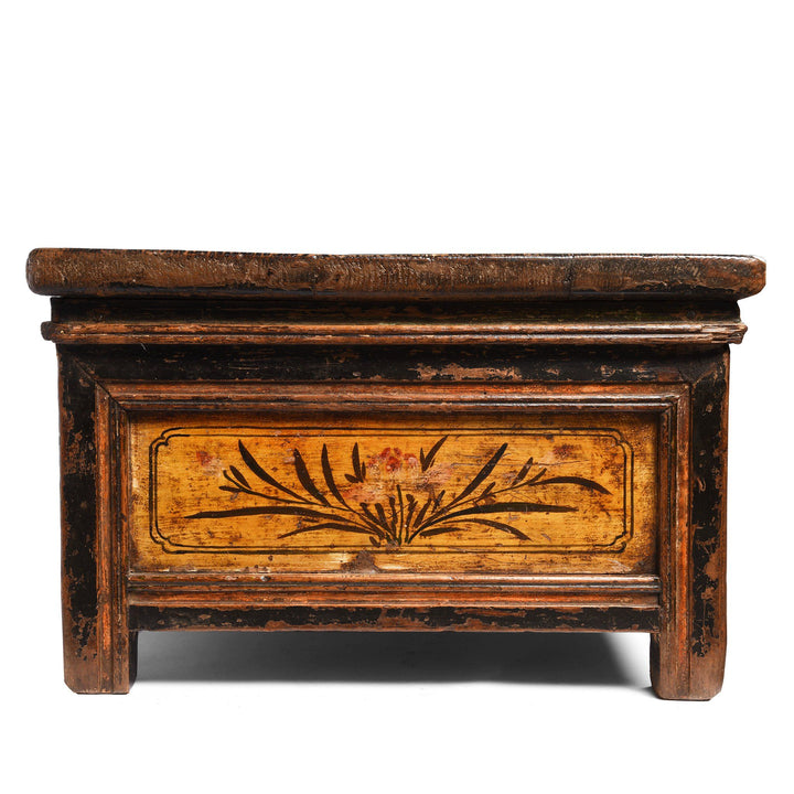 Painted Mongolian Prayer Table for Coffee Table - 19thC | Indigo Antiques