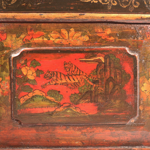 Painted Tibetan Choksar - 19thC