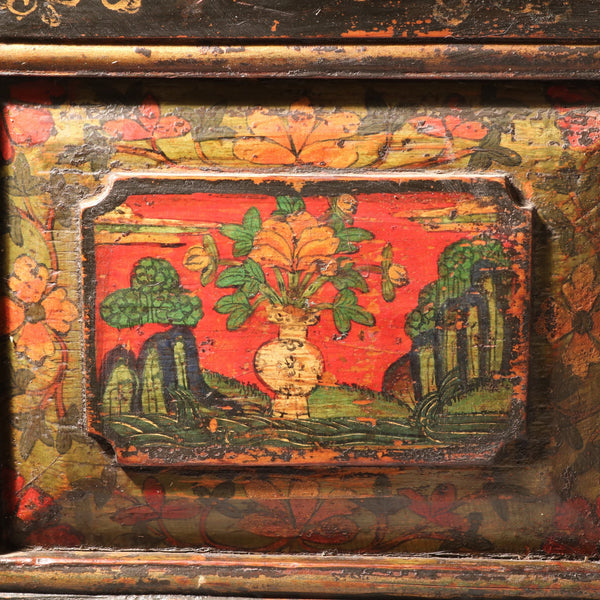 Painted Tibetan Choksar - 19thC