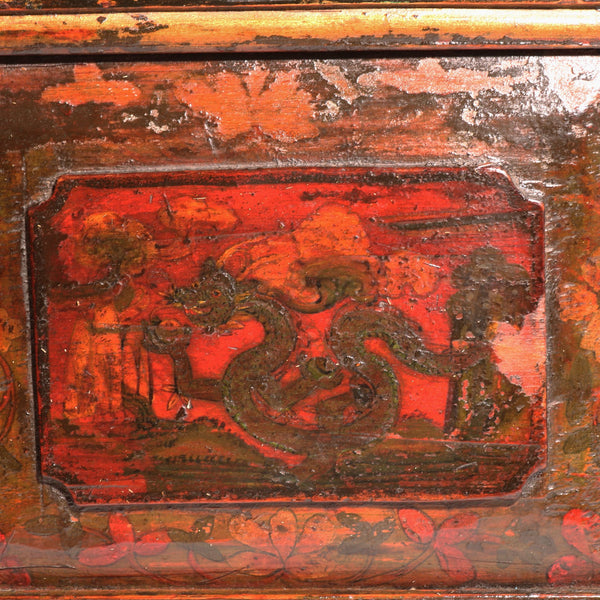 Painted Tibetan Choksar - 19thC
