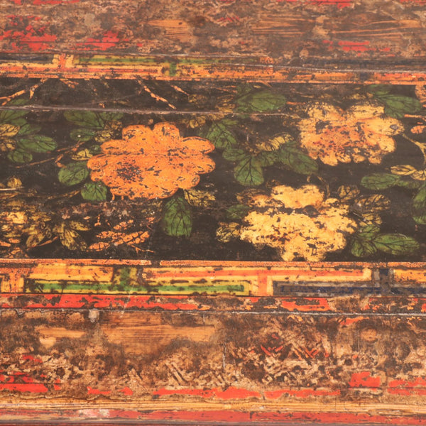 Painted Tibetan Prayer Table - Early 19thC Painted Tibetan Prayer Table - Early 19thC