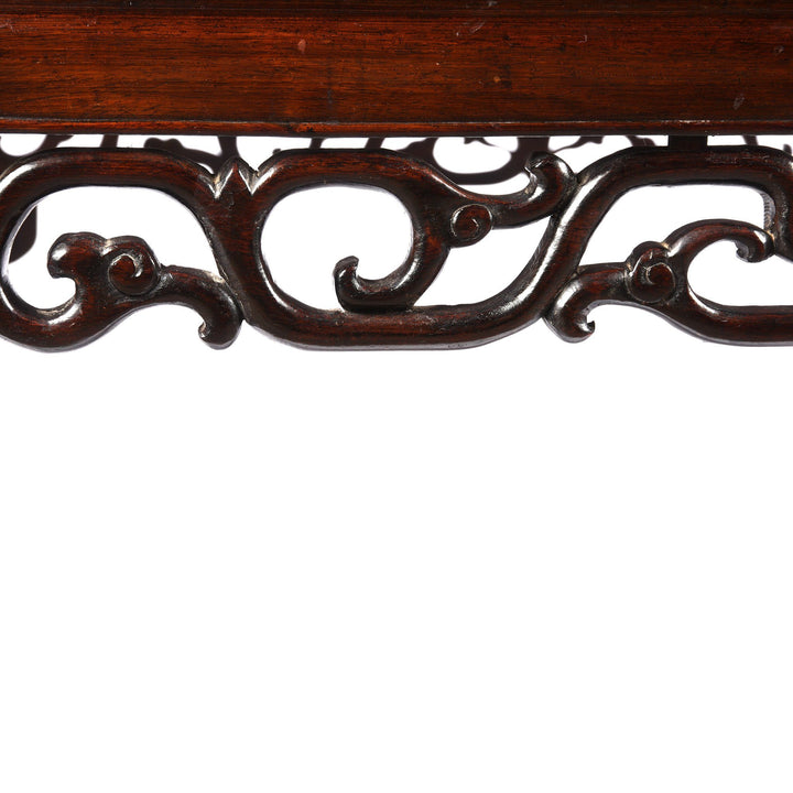 Antique Carved Qing Chinese Rosewood  Opium Coffee Table | Indigo Antiques