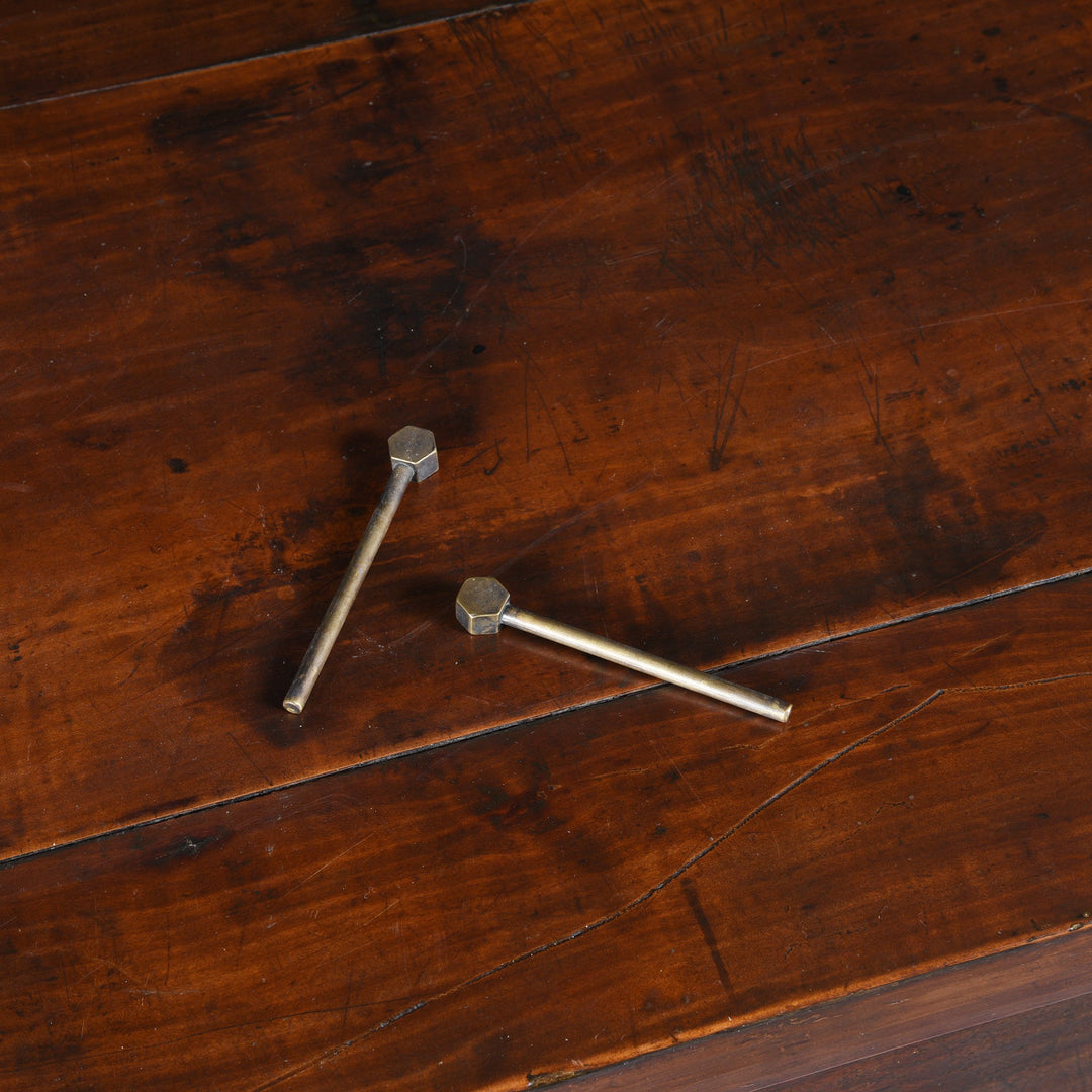 3 Drawer Walnut Altar Table From China - 19thC | Indigo Oriental Antiques