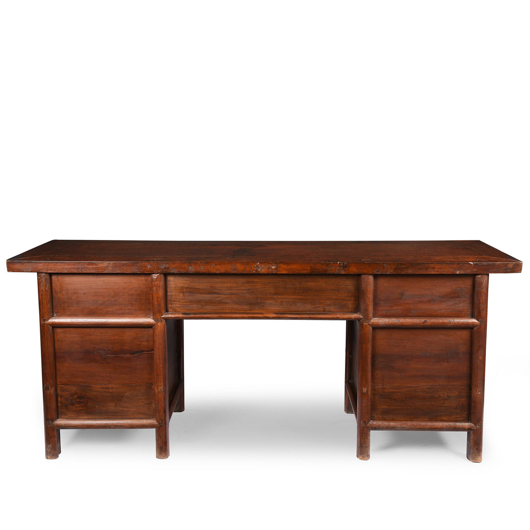 3 Drawer Walnut Altar Table From China - 19thC | Indigo Oriental Antiques