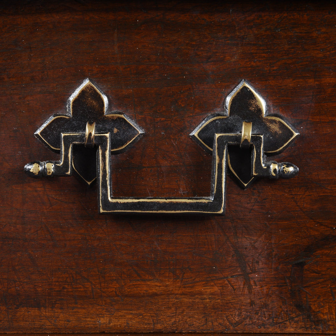 3 Drawer Walnut Altar Table From China - 19thC | Indigo Oriental Antiques