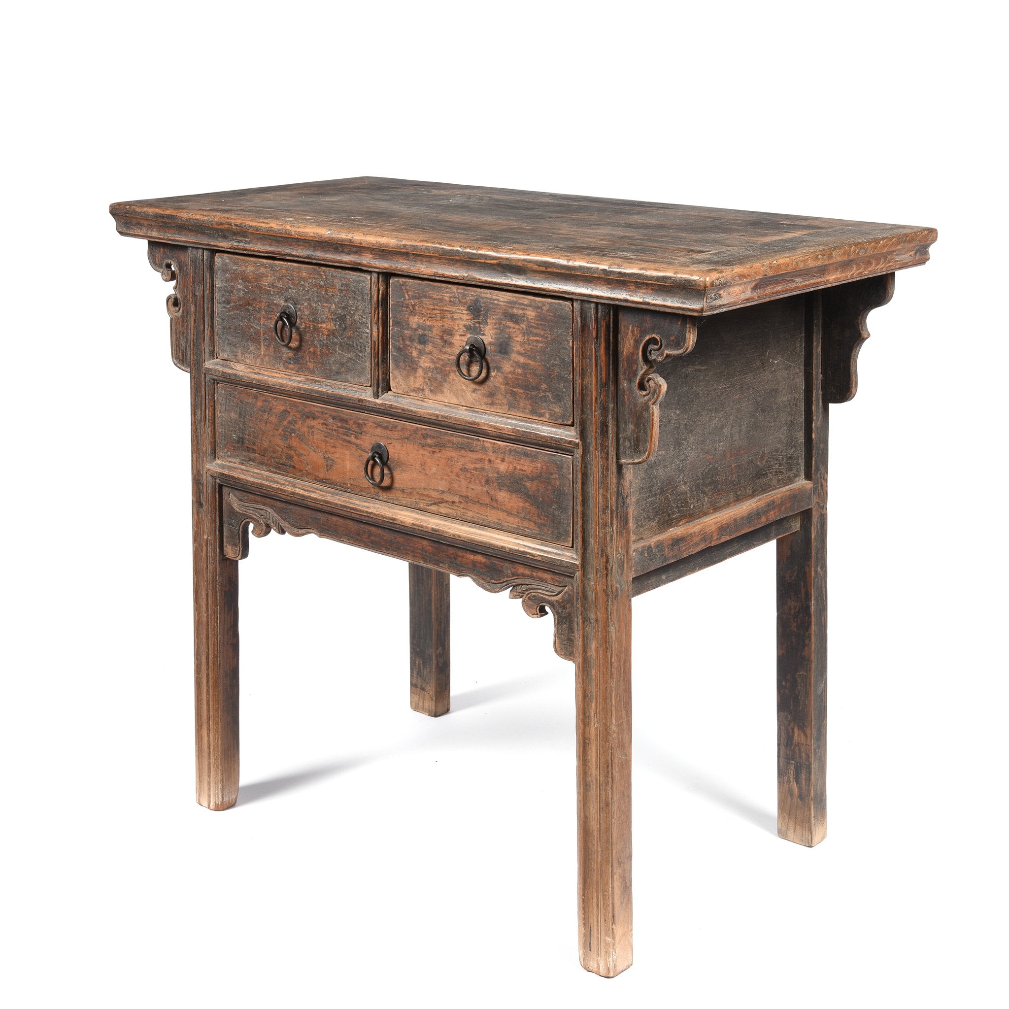 Elm Wine Table From Shanxi Province - 19thC - 100 x 49 x 86 (wxdxh cms) - C1235