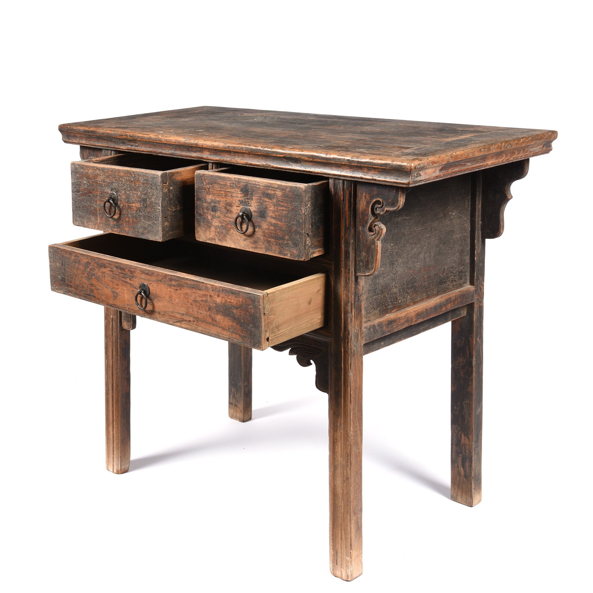 Elm Wine Table From Shanxi Province - 19thC - 100 x 49 x 86 (wxdxh cms) - C1235