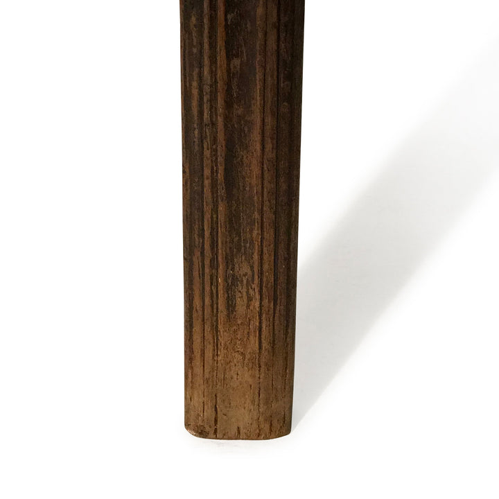 Console Table With 7 Drawers - Elm Wood - Ca 19thC - 162 x 50 x 85 (wxdxh cms) - C1245