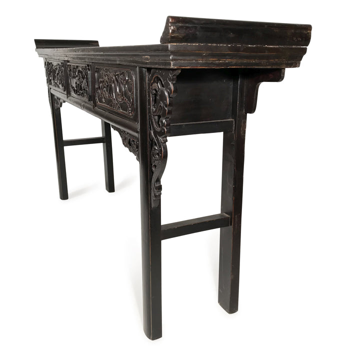 Black Lacquer Altar Table from Shandong - 19thC | Indigo Oriental Antiques