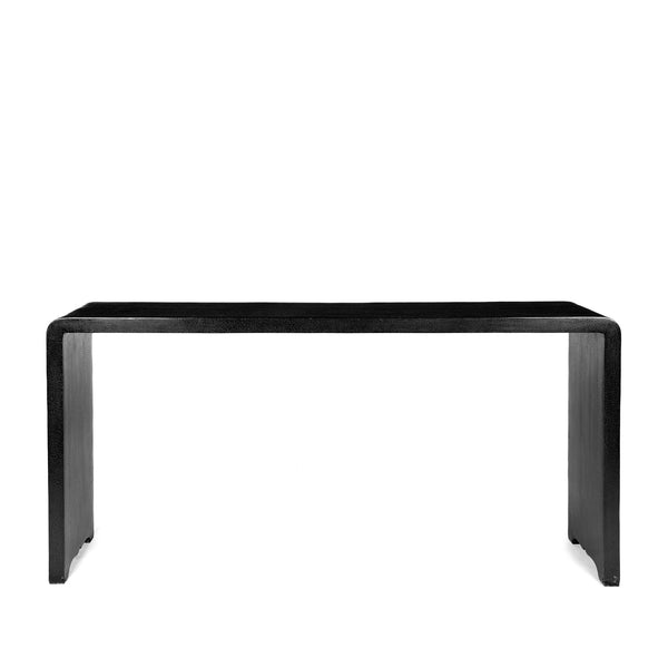 Black Lacquer Ribbon Altar Table Black Lacquer Ribbon Altar Table