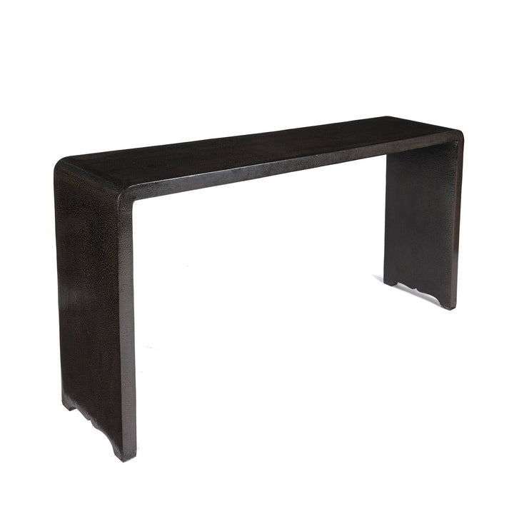 Chinese Black Lacquer Ribbon Altar Table | Indigo Oriental Antiques