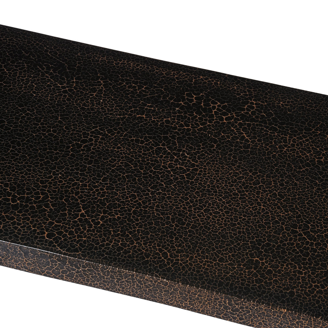 Chinese Black Lacquer Ribbon Altar Table | Indigo Oriental Antiques