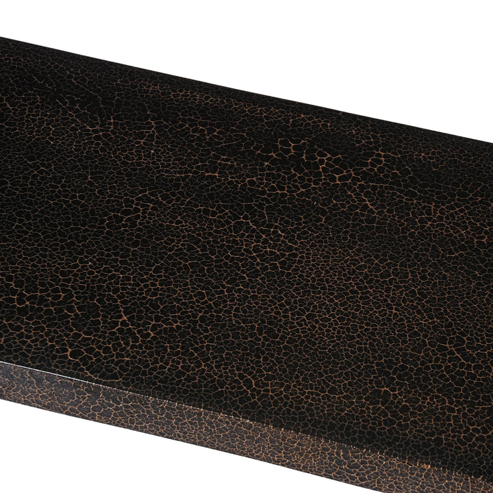 Chinese Black Lacquer Ribbon Altar Table | Indigo Oriental Antiques