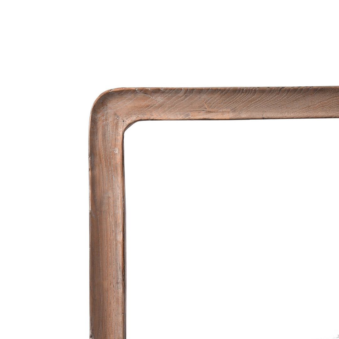 Detail of a Chinese Bleached Ribbon Altar Table Made From Reclaimed Elm | Indigo Antiques