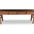 Chinese 4 Drawer Walnut Altar Table From Shanxi - 19thC