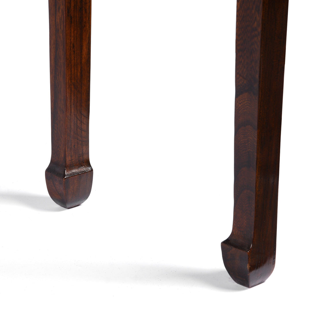 Ming Style Chinese Console Table Made From Old Elm | Indigo Antiques