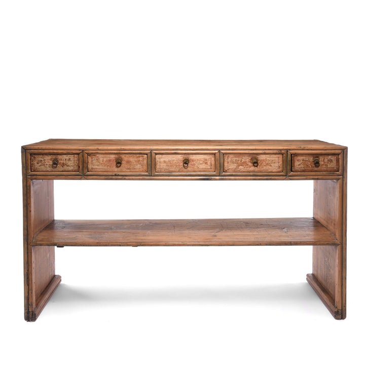 Five Drawer Console Table From Shandong  - 19thC | Indigo Antiques