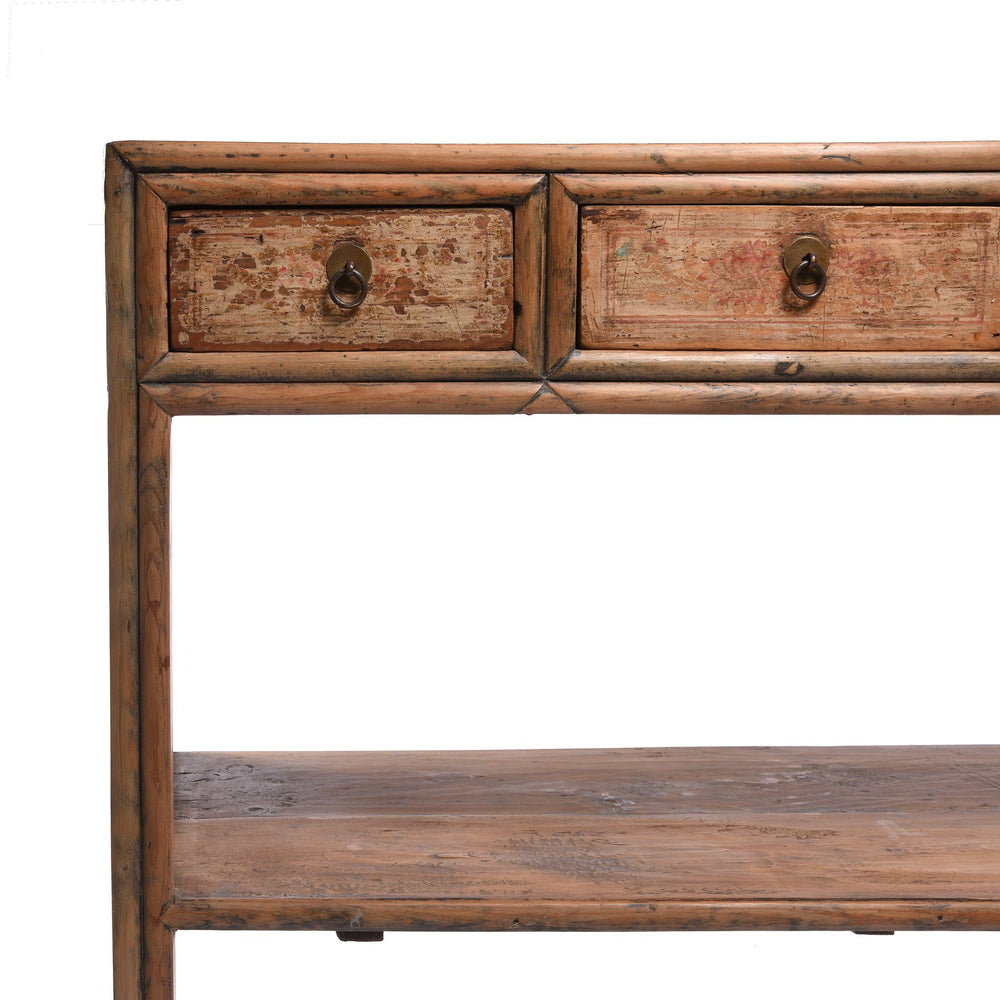 Five Drawer Console Table From Shandong  - 19thC | Indigo Antiques