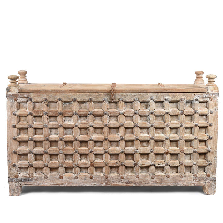 Indian "Pithara" Chest From Gujarat - 19thC | Indigo Antiques