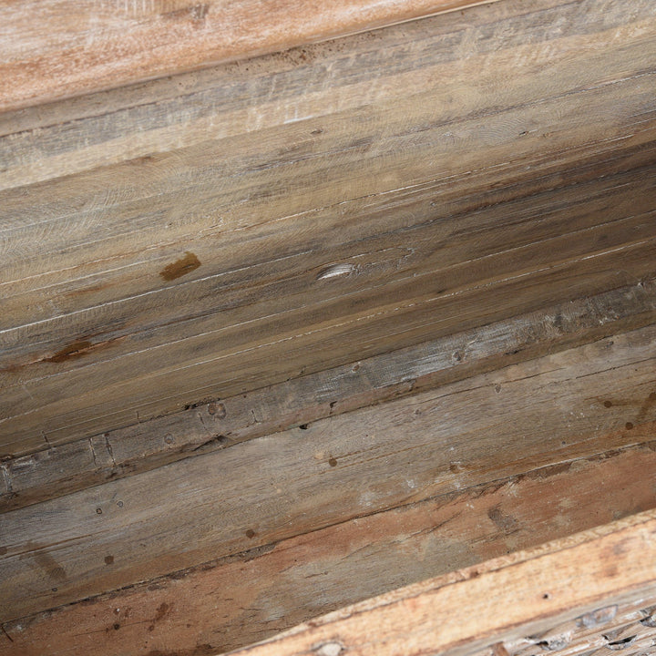 Interior View Of Indian "Pithara" Chest From Gujarat - 19thC | Indigo Antiques
