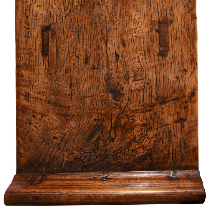 Antique Chinese Altar Table With Oak Top & Elm Legs From Gansu - 19thC | Indigo Antiques