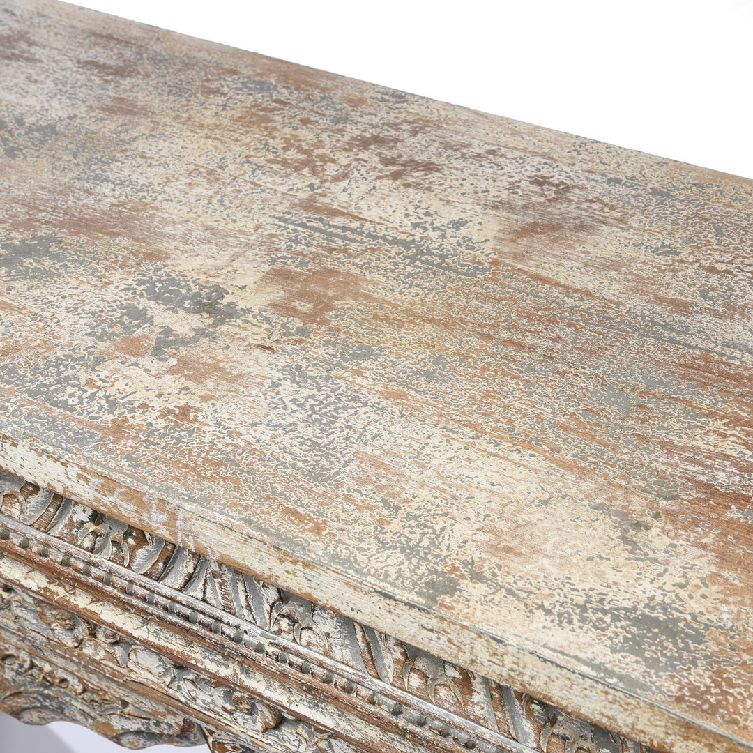 Painted Indian Console Table