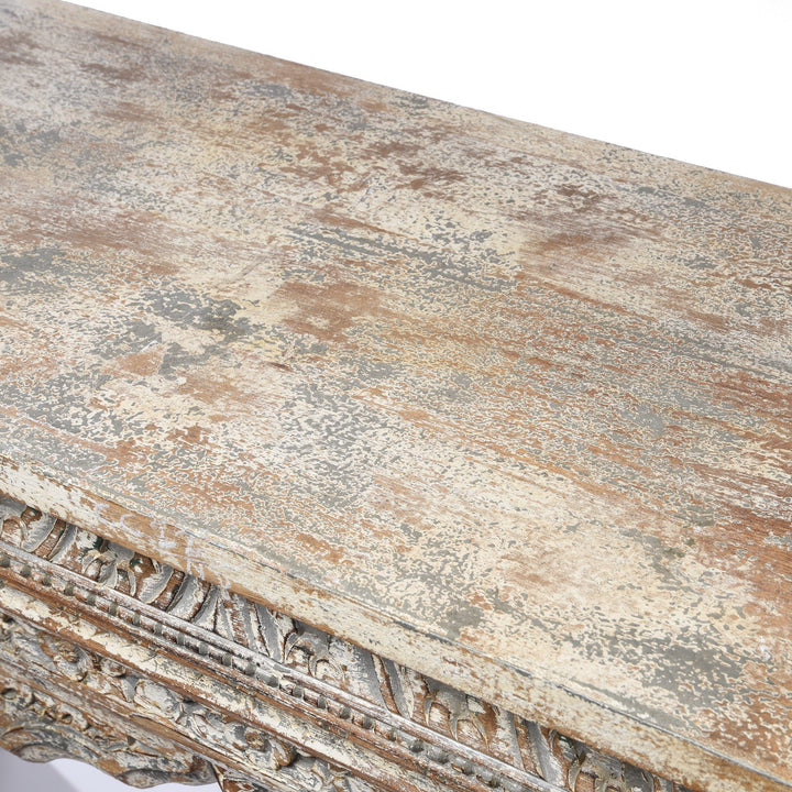 Painted Indian Console Table