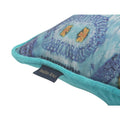 Blue and Tangerine Nui Burst Cushion & Pad