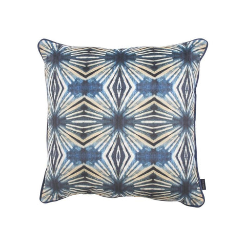 Indigo Itajime Diamond Cushion & Pad
