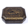 Black Lacquer Sewing Box - Qing Dynasty, Early 19thC