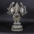 Bronze Dancing Ganesh From North India