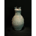 Bronze Ritual Wine Jar - Zhou Dynasty Style