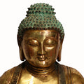 Bronze Shakyamuni Seated Buddha From Tibet - Ca 1910