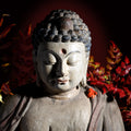 Carved Sitting Buddha From Northern China