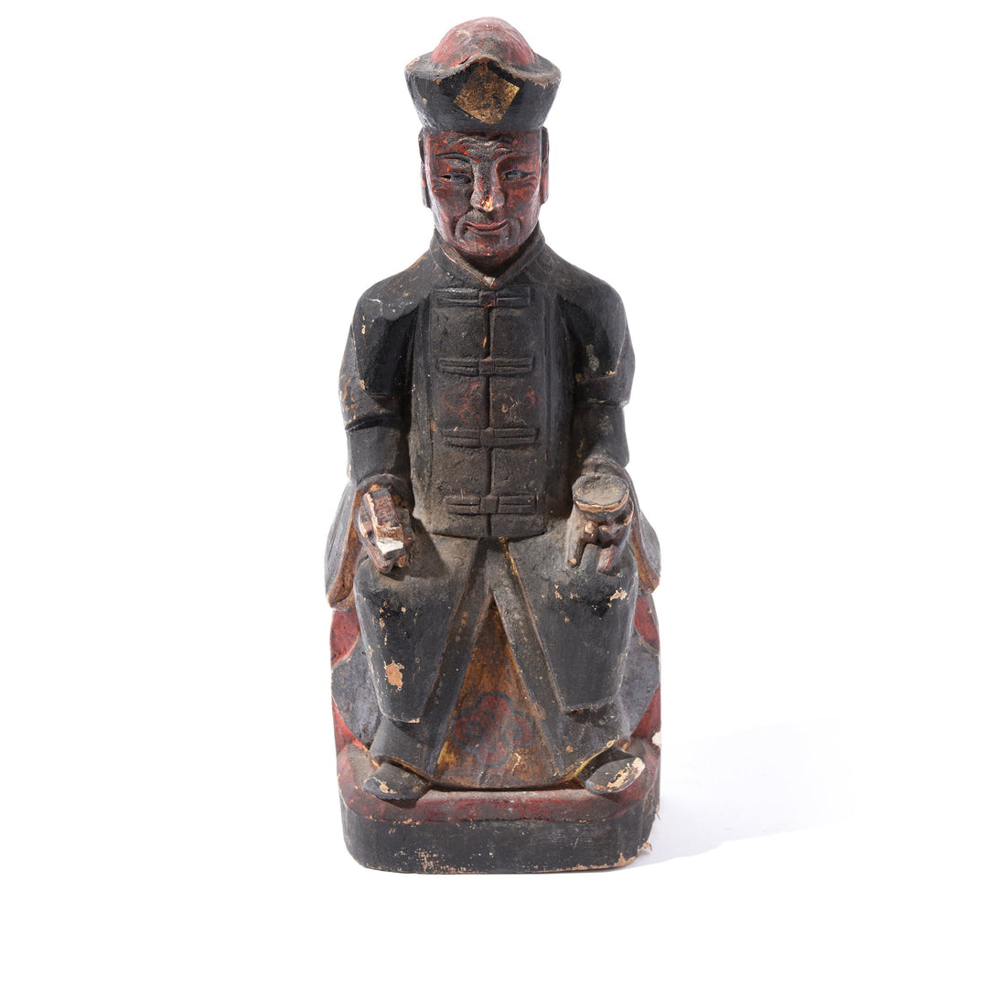 Chinese Immortal or Ancestor Figure - 19thC | Indigo Antiques