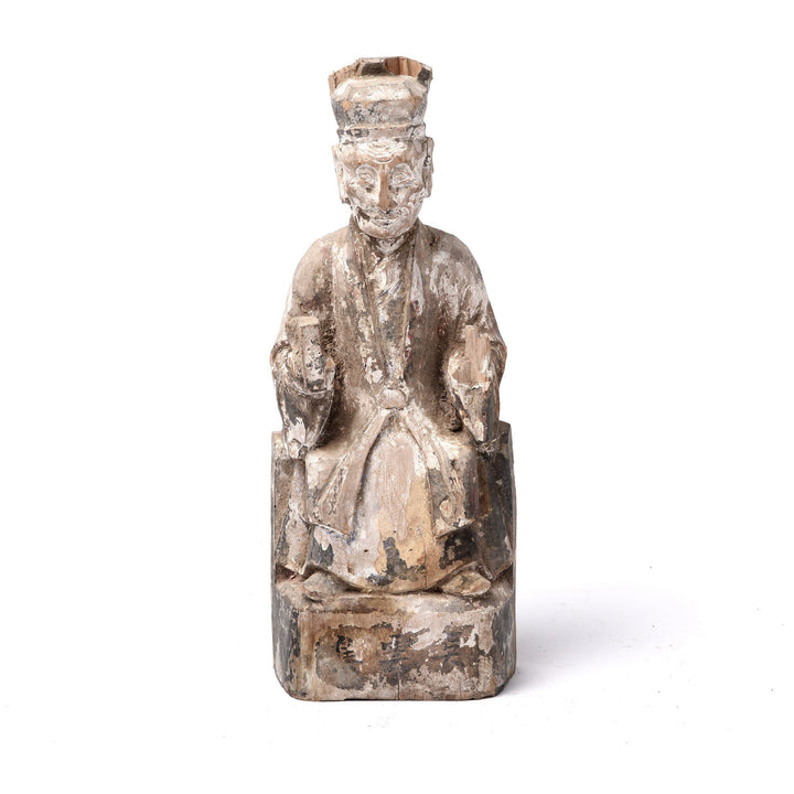 Chinese Immortal or Ancestor Figure - 19thC | Indigo Antiques