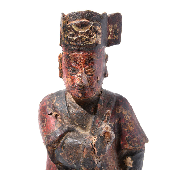 Chinese Immortal or Ancestor Figure - 19thC | Indigo Antiques