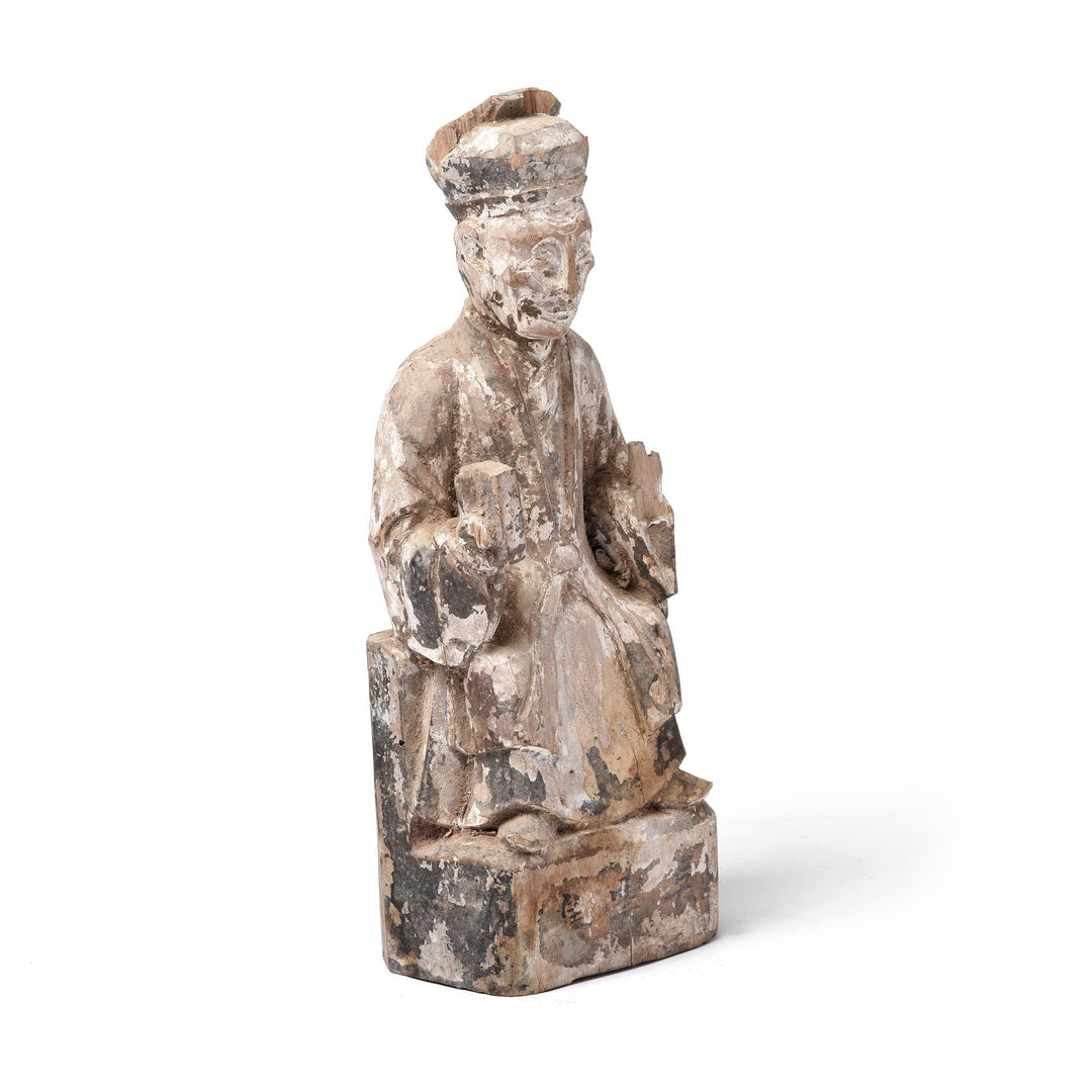 Chinese Immortal or Ancestor Figure - 19thC | Indigo Antiques