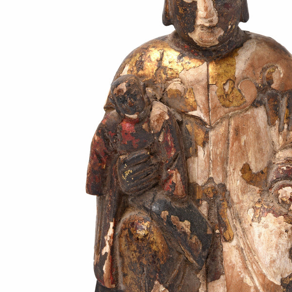 Chinese Immortal or Ancestor Figure - 19thC