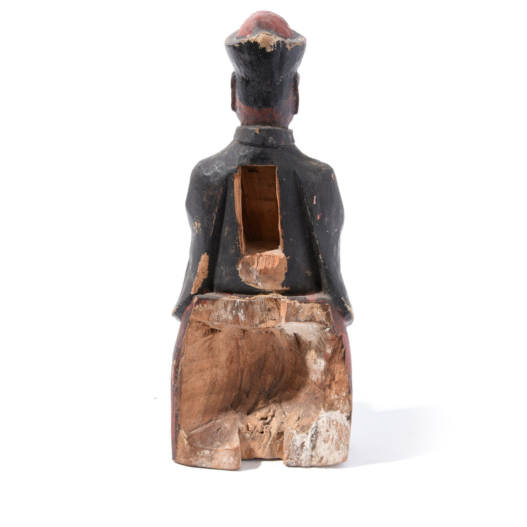 Chinese Immortal or Ancestor Figure - 19thC | Indigo Antiques