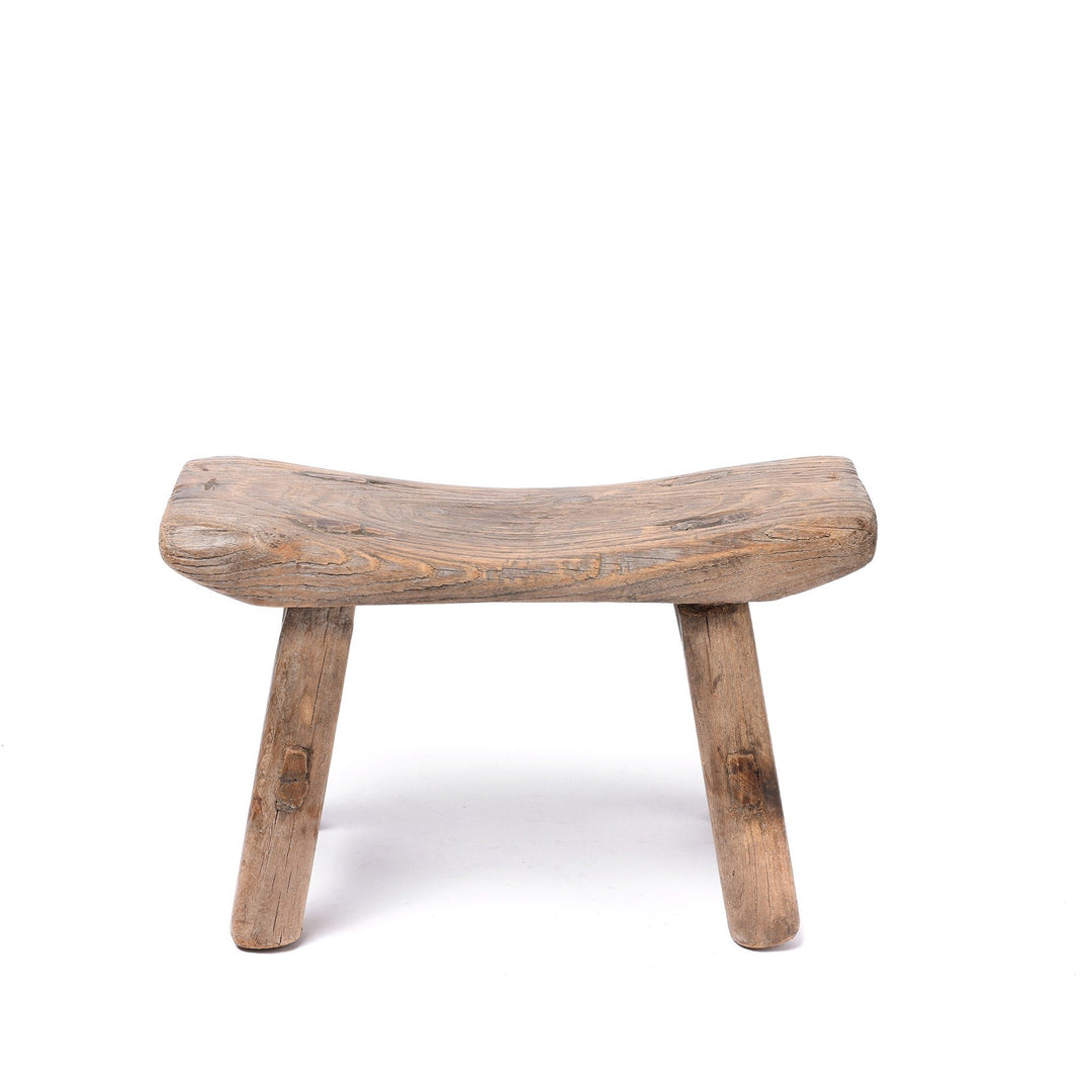 Neck Pillow - Elm - 19Thc From Shanxi Indigo Antiques